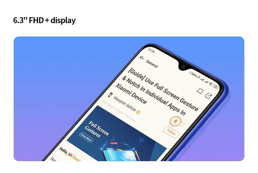 Xiaomi Redmi Note 8T 4G Phablet 4GB RAM 64GB ROM- Azul Xiaomi Redmi Note 8T 4G Phablet 4GB RAM 64GB ROM- Blue