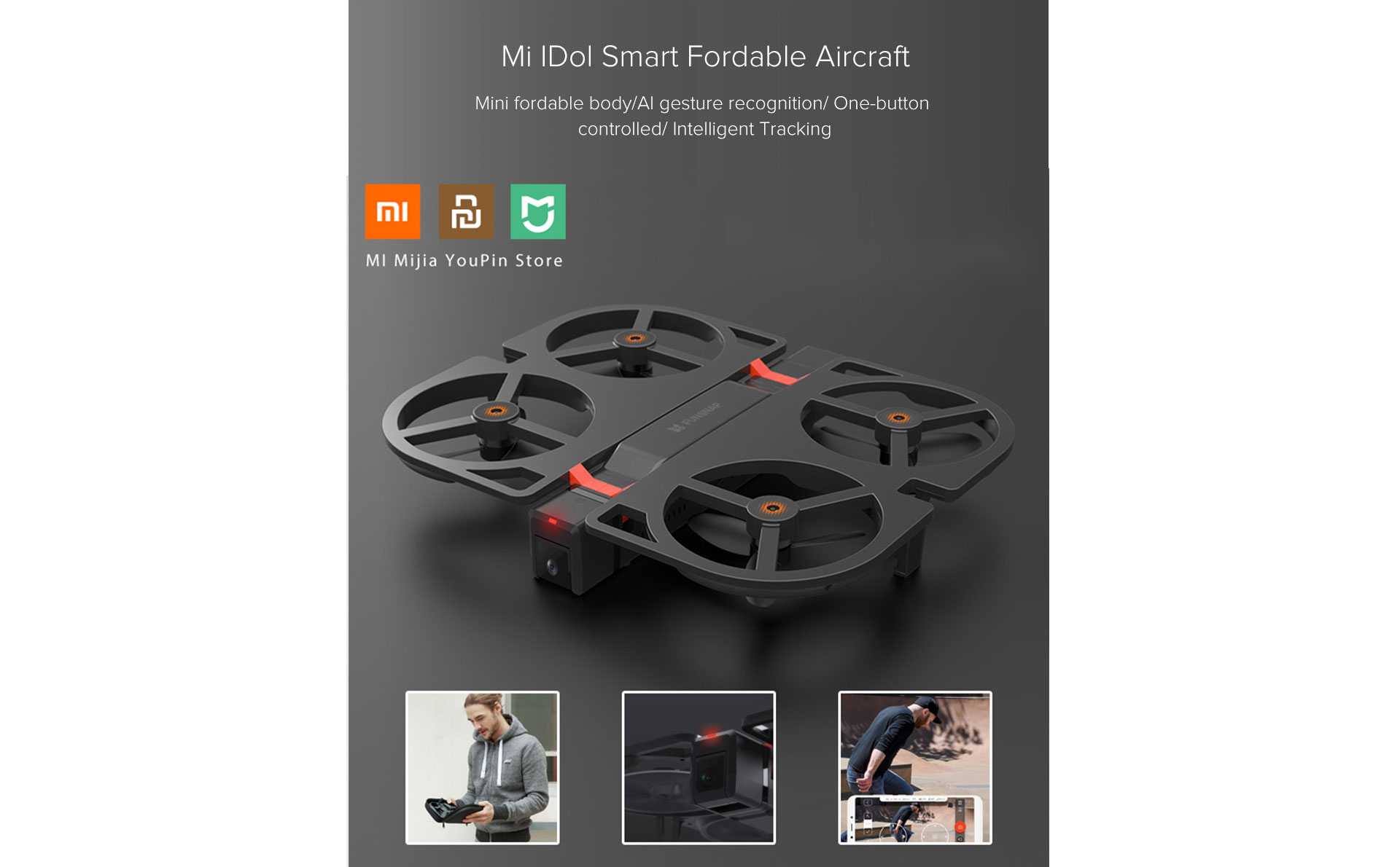 Xiaomi IDol Smart Fordable Aicraft RC Drone Wholesale