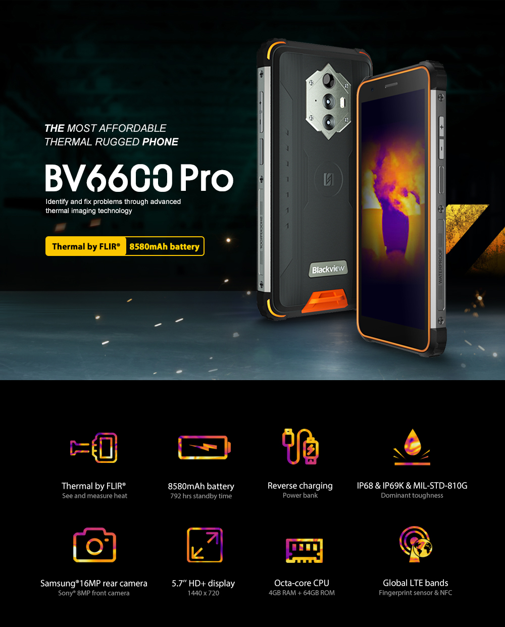Blackview BV6600 Pro Smartphone