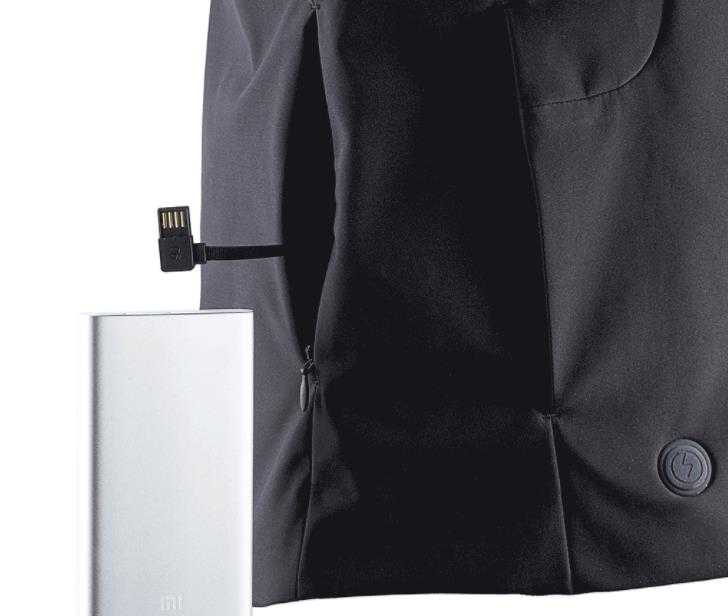 Xiaomi Mi 90Fen Hooded Down Jacket With Heating Mechanism