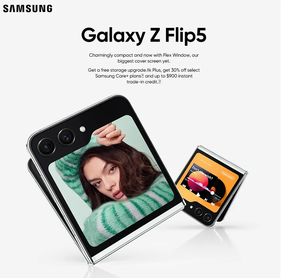 Samsung Galaxy Z Flip5  Smart Phone