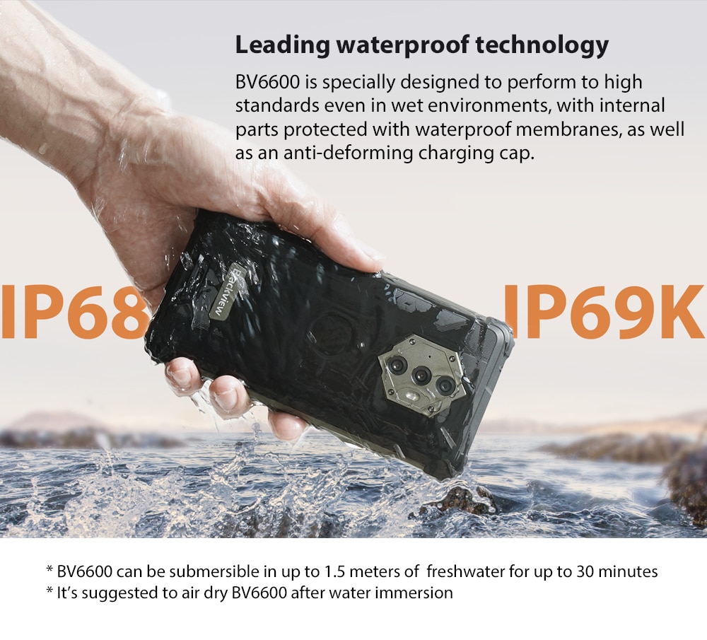 Blackview BV6600 Rugged Smartphone