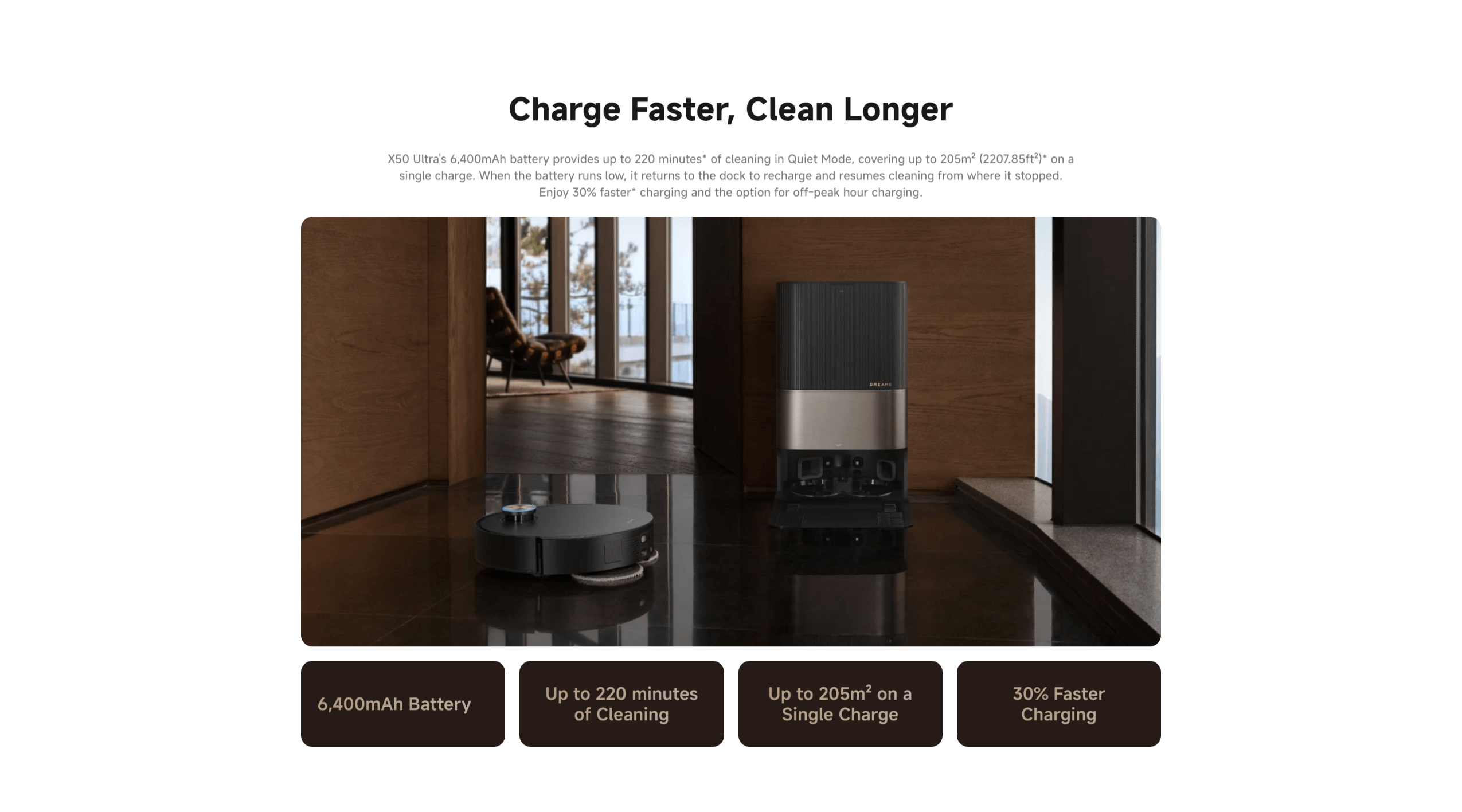 Dreame X50 UltraMaster Robot Vacuum
