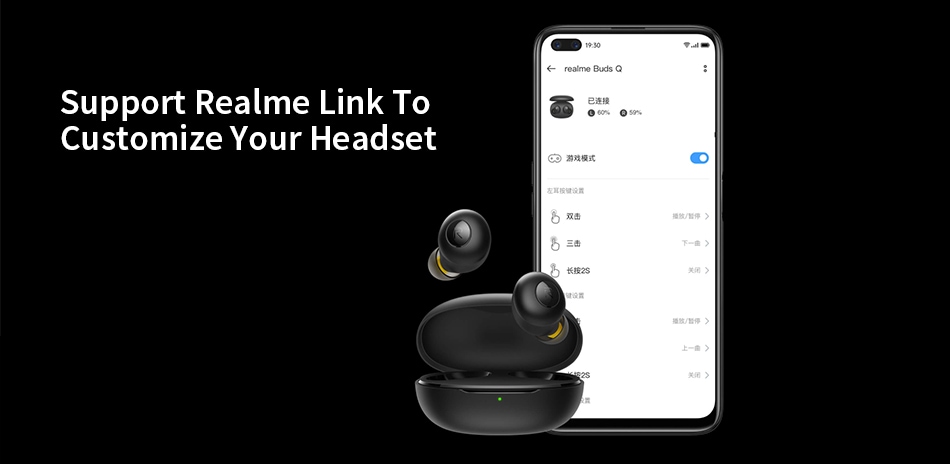 Realme Buds Q TWS Bluetooth 5.0 Ture Wireless Earphones Wholesale