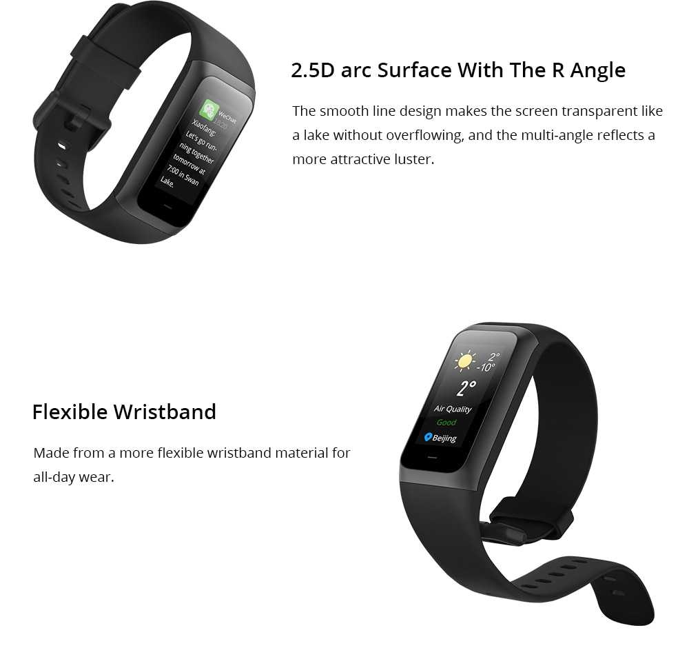 xiaomi huami AMAZFIT Band Cor 2 3